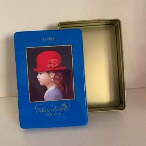 Japanese tin box